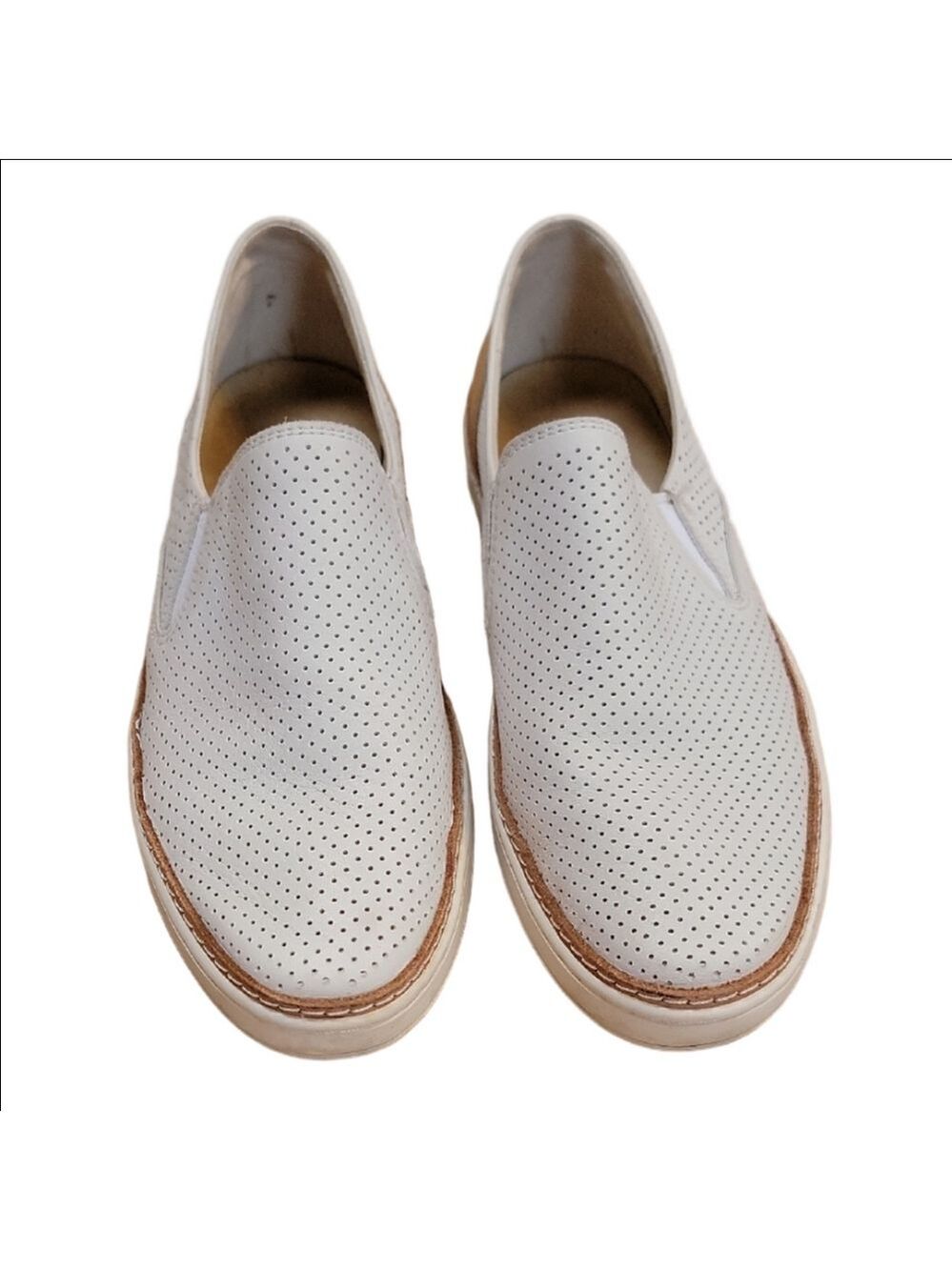 UGG Women's Adley Perf Slip-On Sneakers in Ceramic Size 8.5 EUC - Picture 1 of 15